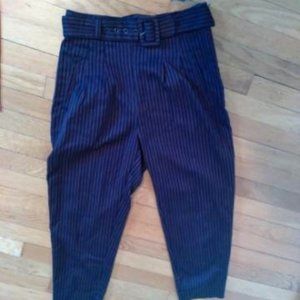 Anthropologie Blue and Red Trousers